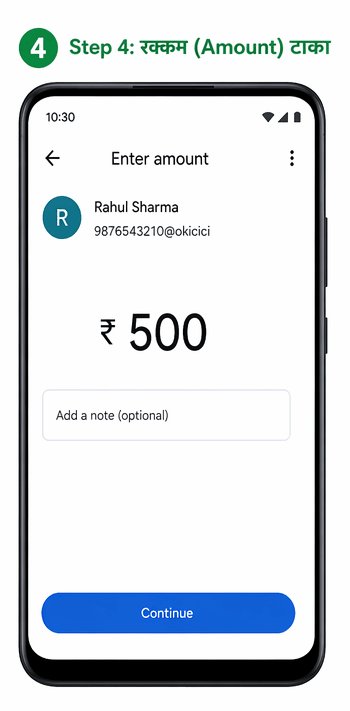 upi kase vaparave marathi