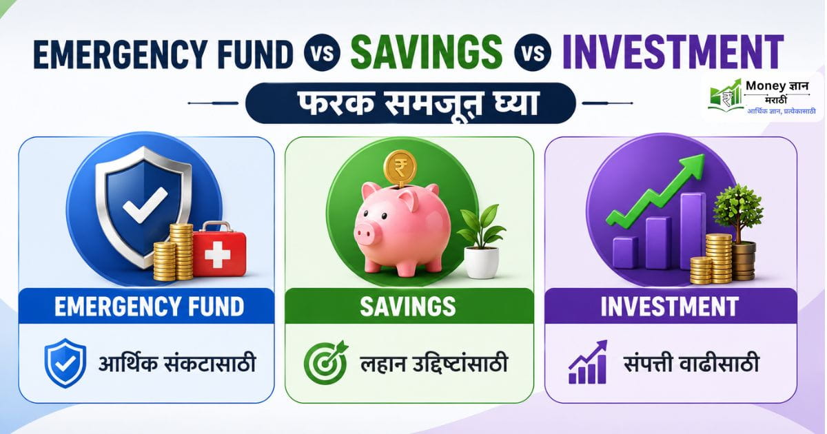 Emergency Fund Vs Savings Vs Investment